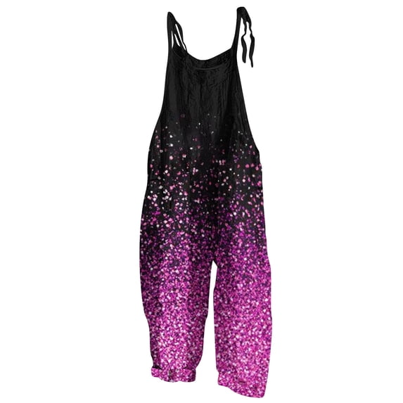 Fancifize Kids Girls Sleeveless Overalls Pants Casual Loose Straight Leg Jumpsuits Teens Printed Tie Dye Rompers 5-16 Years