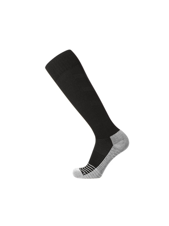 Kids Soccer Socks Girls Boys Cozy Knee High Football Softball Sock Teens Workout Athletic Sockings 3-17 Years