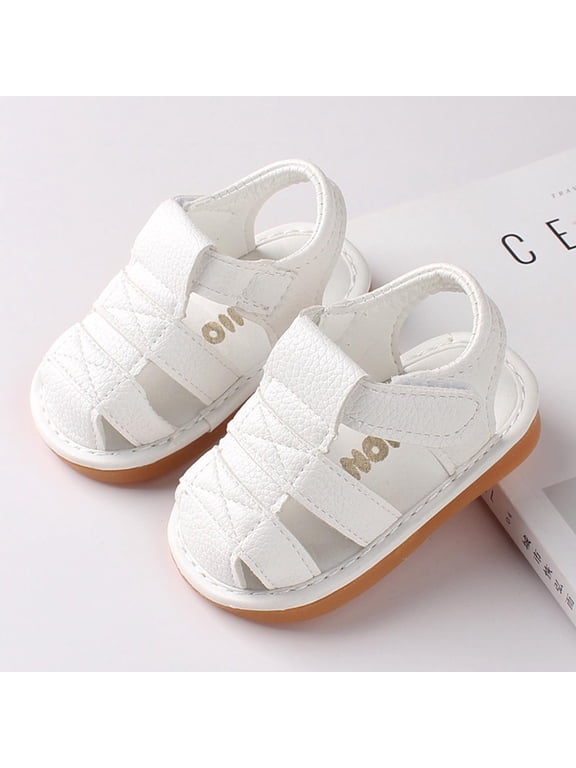 Kids' Summer Flex Sole Sandals - Breathable Rubber Shoes for Toddlers Unisex Walking Sandals
