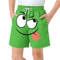 thumbnail image 1 of Fancifize Kids Swim Trunks Drawstring High Waisted Quick Dry Shorts Summer Cute Printed Shorts Comfy Beach Outfits with Pockets for Girls Boys, 1 of 5