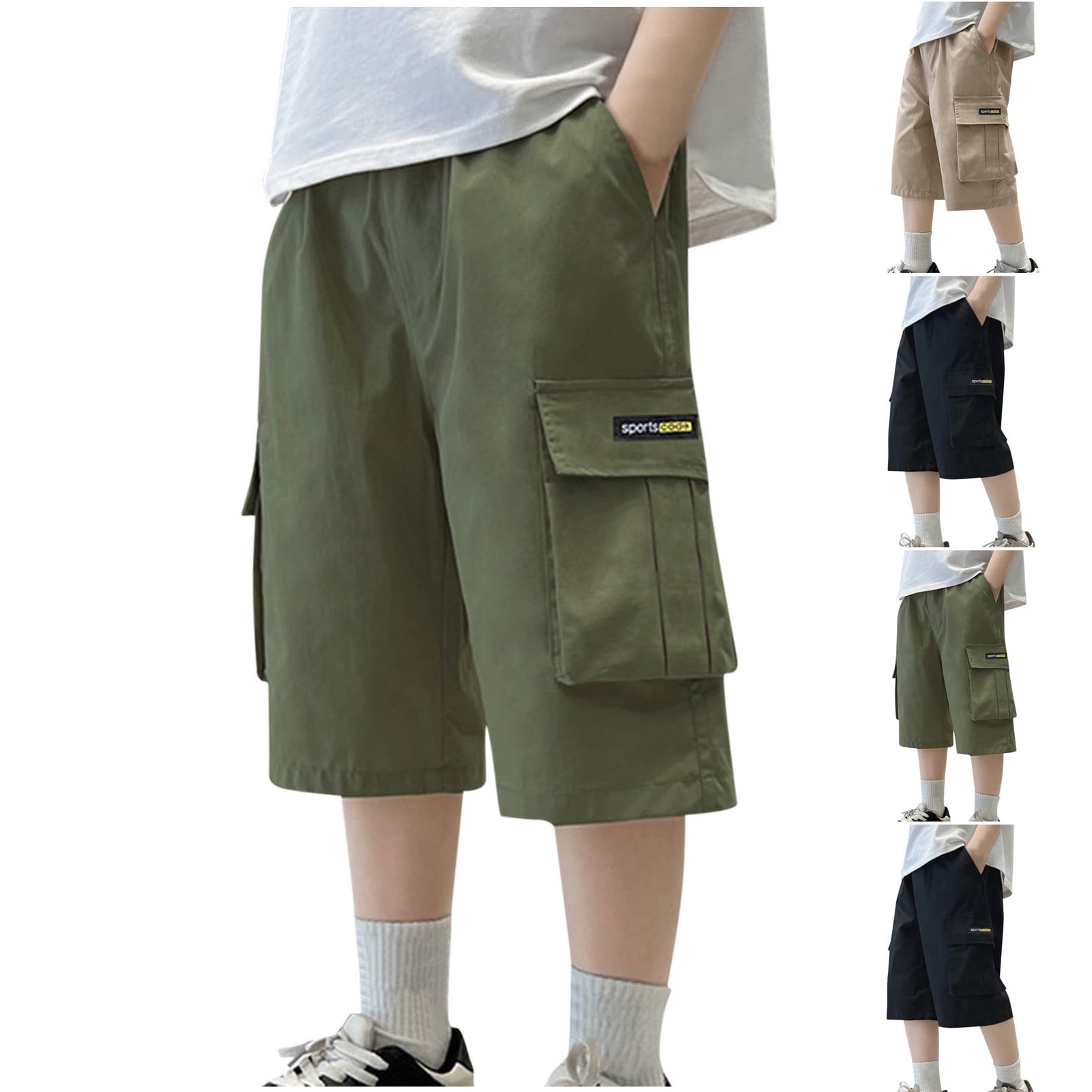 Airforce Kids Guys Shorts In Beige main image 1