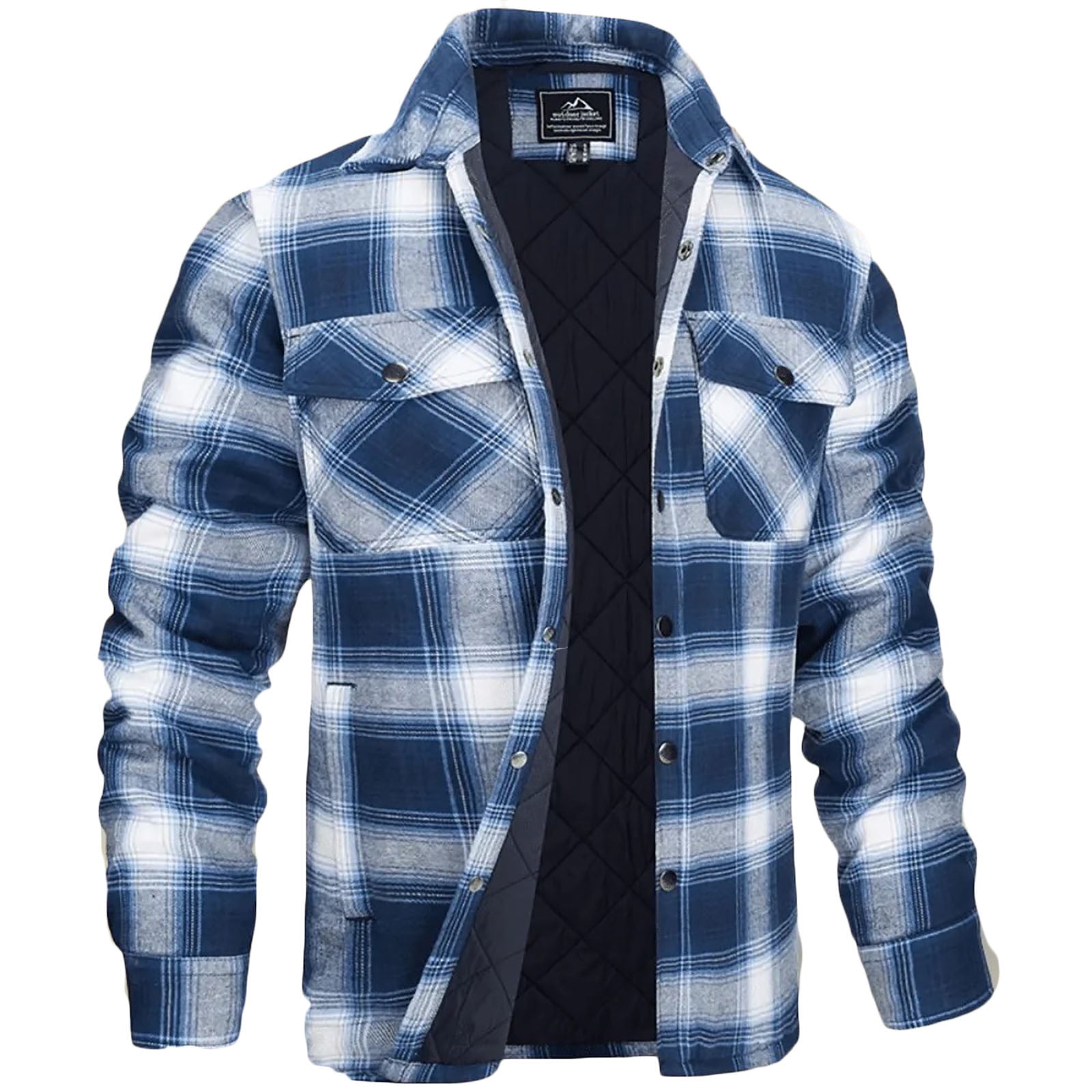 Quilted Padded Flannel main image 1