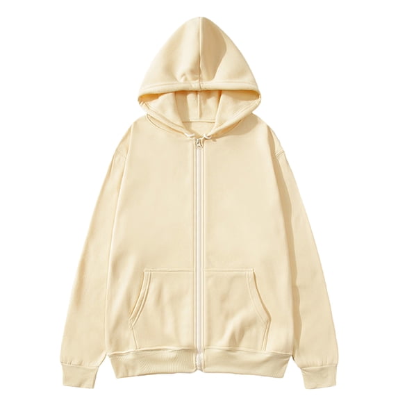 Fancifize Men's Zip Up Hoodies Fleece Sweatshirts Long Sleeve Hooded Jacket Running Workout Casual Outerwear with Pockets