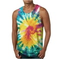 thumbnail image 1 of Fancifize Mens Big and Tall Summer Tank Tops 3D Printed Casual Sleeveless Vacation Beach Shirts Crewneck Gym Workout Tank Top S-4XL, 1 of 5