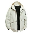 thumbnail image 1 of Fancifize Mens Lightweight Jackets Full Zip Casual Windbreaker Waterproof Coat with Hood Fall Trendy Outwear for Golf Running Hiking Travel, 1 of 5
