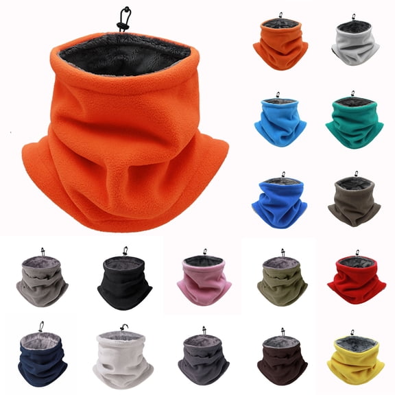 Fancifize Neck Warmmer for Kids Boys Girls Fleece Neck Gaiter Winter Thermal Face Cover Ski Mask 6-13 Years