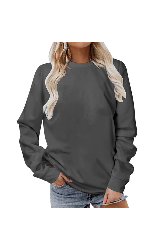 Pullover Sweatshirts for Women V Neck Fall Sweatshirt Casual Loose Fashion Top with Pocket Athletic Outdoor Outfits