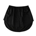 thumbnail image 1 of Fancifize Shirt Extender for Women Plus Size, Mini Shirt Extenders for Layering, Adjustable Fake Top Lower Sweep Skirt Half Length Underskirt, 1 of 1