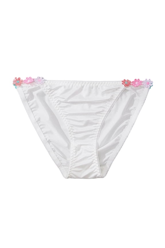 String Underwear for Women Low Rise Bikini Panties Breathable Stretch Briefs Size M