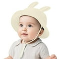 thumbnail image 1 of Fancifize Baby & Toddler Wide Brim Sun Hats UPF 50+ Sun Protection Bucket Cap Cute Adjustable Beach Hat Newborn Infant Cap, 1 of 3