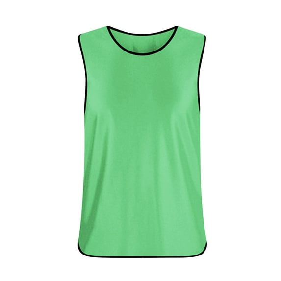 Fancifize Sports Scrimmage Training Vest Jersey, Pinnies for Kids Youth Team Practice Vests for Sports Basketball, Soccer,Volleyball 2-16Y