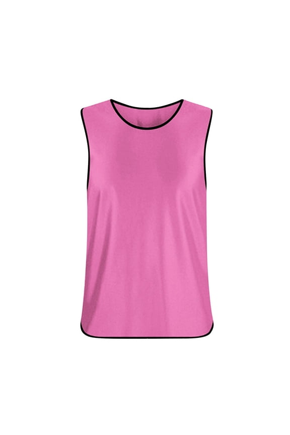 Sports Scrimmage Training Vest Jersey, Pinnies for Kids Youth Team Practice Vests for Sports Basketball, Soccer,Volleyball 2-16Y