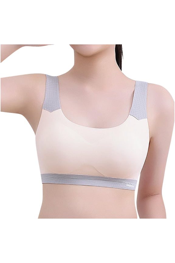 Training Bras for Girls 12-15 Years Sports Seamless Bra with Padding Bras Teen Girl Ultra Soft Light Sport Bras Invisible Bras