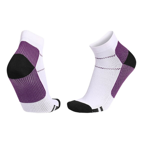 Fancifize Unisex Crew Socks - Heavy Duty Cotton Work Socks for Men Women Cushioned Sole for All Day Comfort
