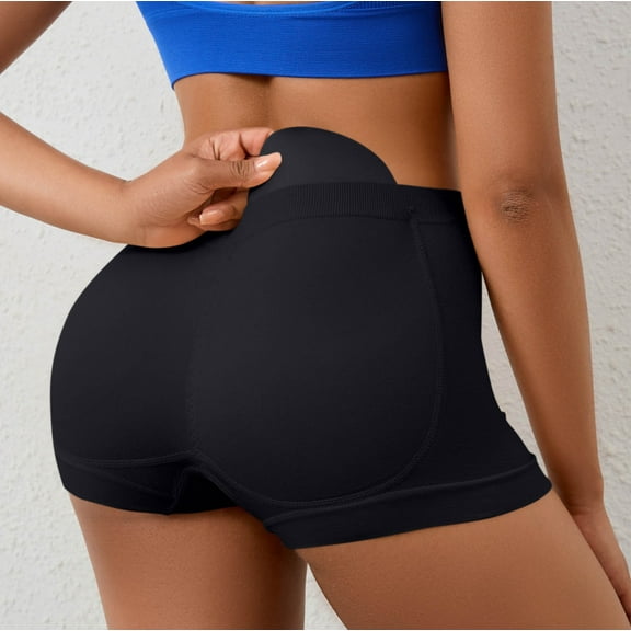 Fancifize Women Butt Lifter Panties Padded Shapewear Hip Enhancer Pads Shorts Seamless Underwear Tummy Control Boyshorts for Women