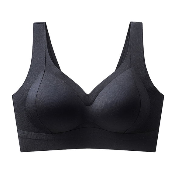 Fancifize Women Everyday Bras Wirefree T-Shirt Bra Seamless Smoothing No Bulge Under Tight Tops Universal Nude Colors
