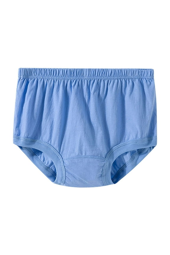 Women's Cotton Breathe Briefs Underwear Full Coverage Panty for Old Women Comfy High-Waist Brief Underwear,1/4 Pack