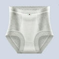 thumbnail image 1 of Fancifize Womens High Waist Underwear Soft Cotton Tummy Control Briefs Breathable Full Coverage Lace Panties, 1 of 5