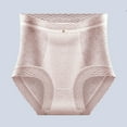 thumbnail image 1 of Fancifize Womens High Waist Underwear Soft Cotton Tummy Control Briefs Breathable Full Coverage Lace Panties, 1 of 5