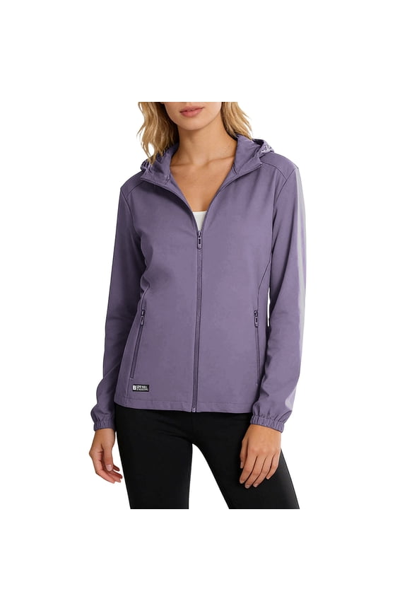 Womens Lightweight Jackets Sun Protection Casual Jacket Long Sleeve Zip Up Breathable Outwear Spring Summer Clothes with Pockets