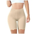 thumbnail image 1 of Fancifize Womens Seamless Shaping Boyshorts Panties High Waisted Tummy Control Underwear Full Coverage Slimming Shapewear, 1 of 4