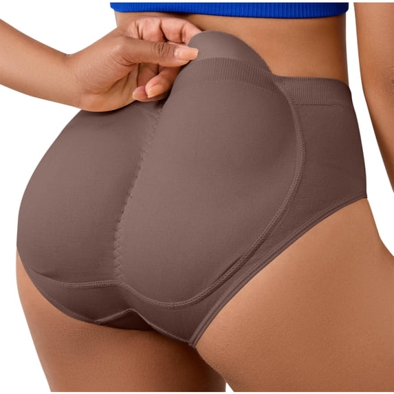 Fancifize Womens Shapewear Butt Lifter Padded Control Panties Hip Enhancer Briefs for Women Detachable Padded Underwear Shapewear Panty