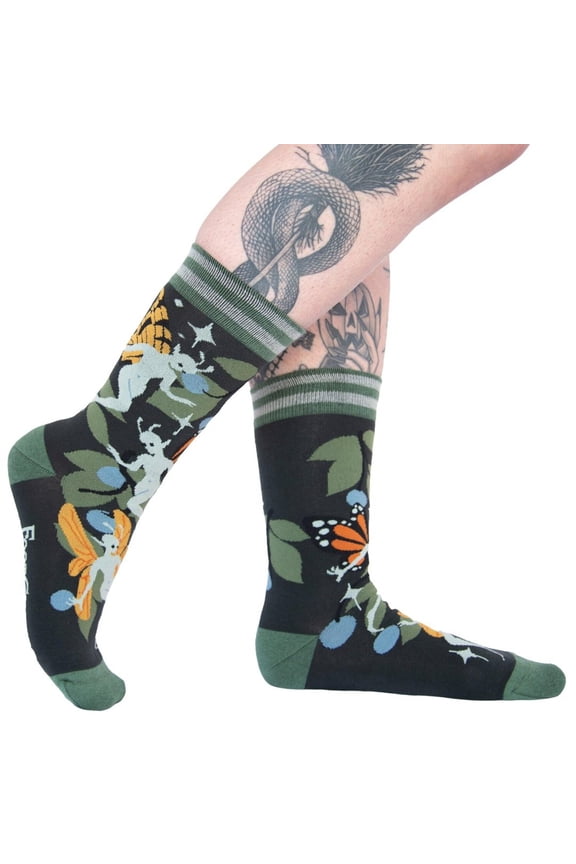 Fanciful Fairies Crew Socks