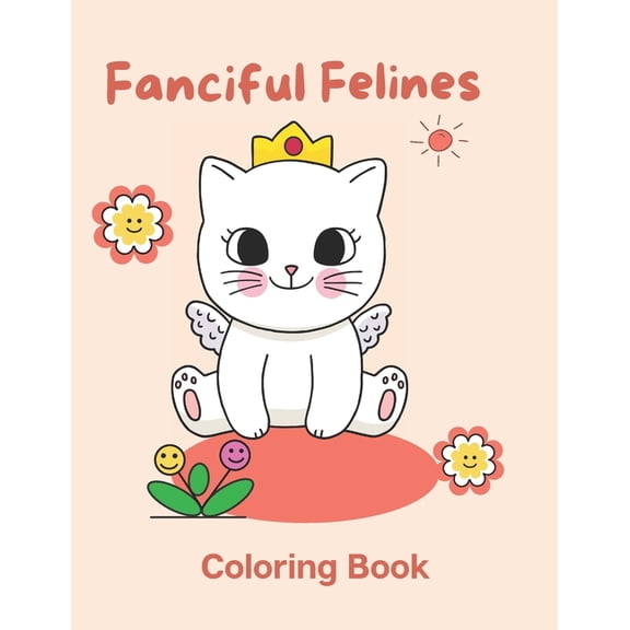 Fanciful Felines: Coloring Book, (Paperback)