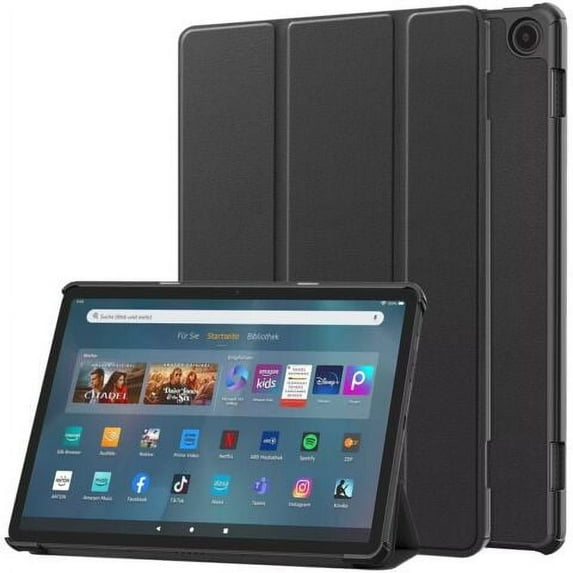 Fancing for Amazon Kindle Fire Max 11 Case (13th Generation, 2023 Release) 11" - Slim Folding Stand Cover Case for Fire 11 Tablet with Auto Wake/Sleep (Black)