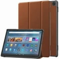 thumbnail image 1 of Fancing for Amazon Kindle Fire Max 11 Case (13th Generation, 2023 Release) 11" - Slim Folding Stand Cover Case for Fire 11 Tablet with Auto Wake/Sleep (Brown), 1 of 7