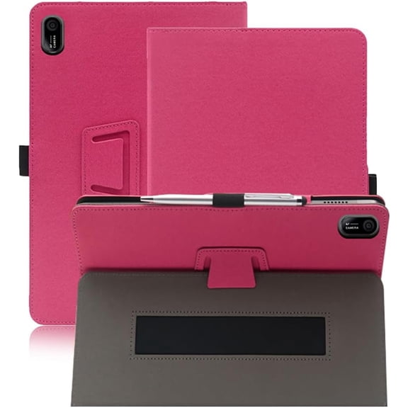 Fancing Case for Acer Iconia Tab P10 10.4 inch Tablet,for Acer Iconia Tab P10 Tablet Case,Folding Stand Protective Cover with Pencil Holder Full Protection Case for Acer Iconia Tab P10(Red)