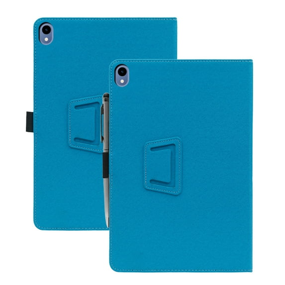 Fancing Case for Walmart Onn 10.1 inch 2024 Tablet,PU Leather Folio Folding Stand Protective Cover with Pencil Holder&Wrist Strap Case for ONN 10.1 Inch Gen 4 2024 Tablet(Model:100135925)(2XBlue)