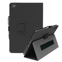 Fancing for Lville LVEC10 Tablet Case,PU Leather Folio Folding Stand Protective Cover with Pencil Holder & Wrist Strap Case for HiGrace C10/Lville C10/Freeski/HotLight 2024 10 inch Tablet(Black)