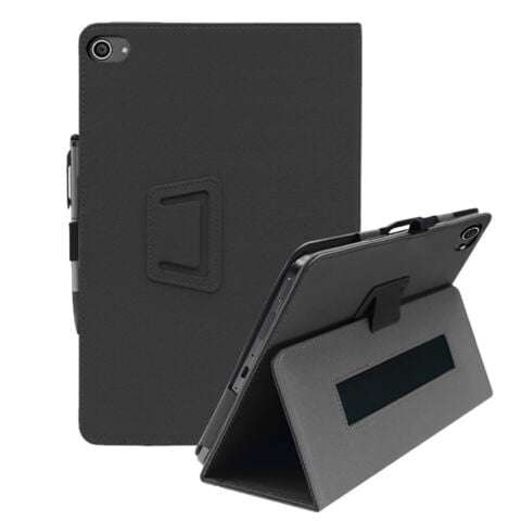 Fancing for Lville LVEC10 Tablet Case,PU Leather Folio Folding Stand Protective Cover with Pencil Holder & Wrist Strap Case for HiGrace C10/Lville C10/Freeski/HotLight 2024 10 inch Tablet(Black)