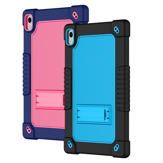 Fancing for Onn 12.1 Inch Pro Tablet 2024 Model Case/Onn 12.1" Tablet Pro 100146663 Case,Kids Shockproof Case with Shoulder Strap for Walmart Onn 12.1" Tablet Pro (2024 Model:100146663)(Blue+Pink)