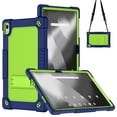 thumbnail image 1 of Fancing for Onn 12.1 Inch Pro Tablet 2024 Model Case/Onn 12.1" Tablet Pro 100146663 Case,Kids Shockproof Case with Shoulder Strap for Walmart Onn 12.1" Tablet Pro (2024 Model:100146663)(Blue+Green), 1 of 6
