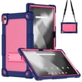 thumbnail image 1 of Fancing for Onn 12.1 Inch Pro Tablet 2024 Model Case/Onn 12.1" Tablet Pro 100146663 Case,Kids Shockproof Case with Shoulder Strap for Walmart Onn 12.1" Tablet Pro (2024 Model:100146663)(2XNavy/Pink), 1 of 7
