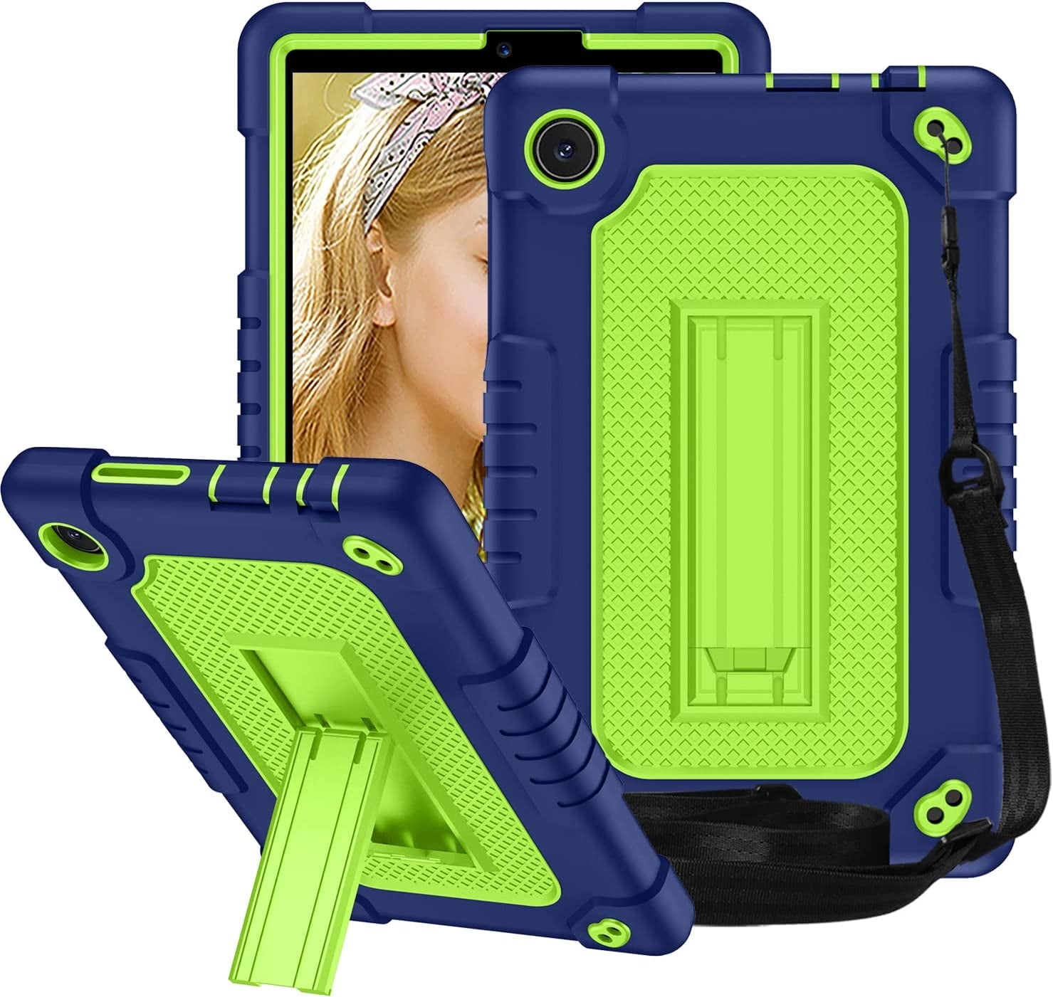 Fancing for TCL Tab 8 LE Tablet Case,with Shoulder Strap Soft Silicone ...