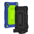 thumbnail image 1 of Fancing for Walmart Onn 8 inch Tablet Case Gen 4 2024 Model,Heavy Duty Kids Friendly Shockproof with Shoulder Strap Kickstand Case for Onn 8 inch Tablet Case 2024 (Model:100135923)(Black+Navy), 1 of 8