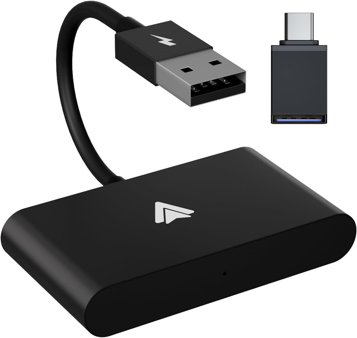 Fancing Wireless Carplay Android Auto Adapter, 2024 Upgrade Wireless Android Auto Dongle,Android