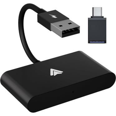 Wireless CarPlay Android Auto Adapter Mini Plug And Play Box | Inspire Uplift