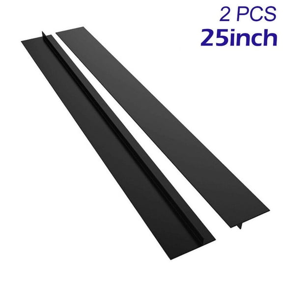 Fancy 2Pcs Silicone Kitchen Seals Gap Filler Stove Counter Gap Cover for Cooker Worktop 25 inch