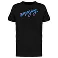 thumbnail image 1 of Fancy Amazing Blue Graphic Tee Men's -Image by Shutterstock, 1 of 2