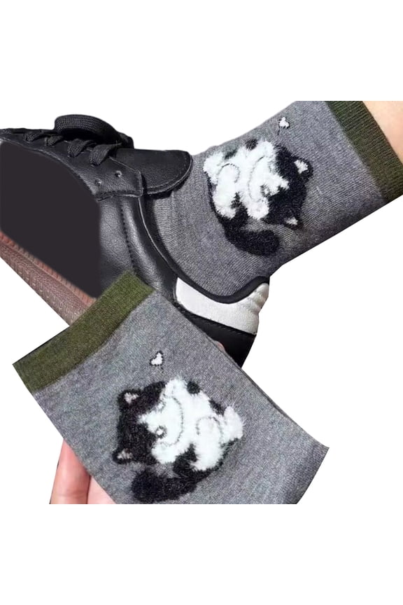 Fancy Ankle Socks Stretchy Fun Novelty Crews Socks Cartoon Bootie Sock for Women Sock