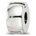 thumbnail image 1 of Fancy Bead White Sterling Silver 8.75 mm 4.7 Reflections Silicone Hinged Bead, 1 of 3