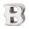 thumbnail image 1 of Fancy Bead White Sterling Silver B Alphabet & Numbers 8.18 mm, 1 of 3