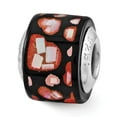 thumbnail image 1 of Fancy Bead White Sterling Silver Mosaic Mother Of Pearl Multi-Color 8.18 mm, 1 of 3