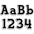 thumbnail image 1 of Fancy Black 4" Designer Letters, 210 Pieces | Bundle of 10 Packs, 1 of 1