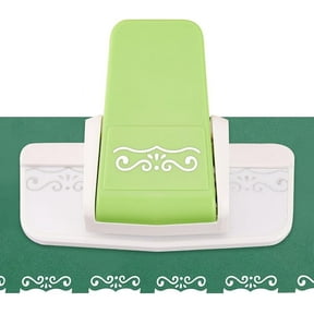 Fancy Border Punch S Shape Flower Design Embossing Punch 3.5x4.7x2inch Scrapbooking Handmade Cutter Edge Puncher Border Edge Craft Punch DIY Paper Cutter