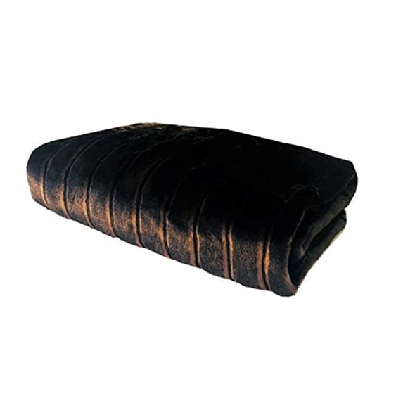 Fancy Brown Mink Handmade Luxury Throw